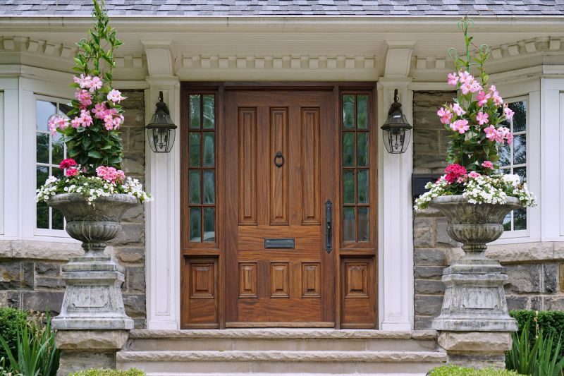 Refinished Entry Door